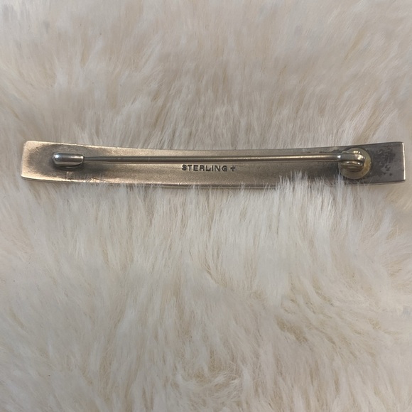 Pink Enamel Brooch - Picture 5 of 6